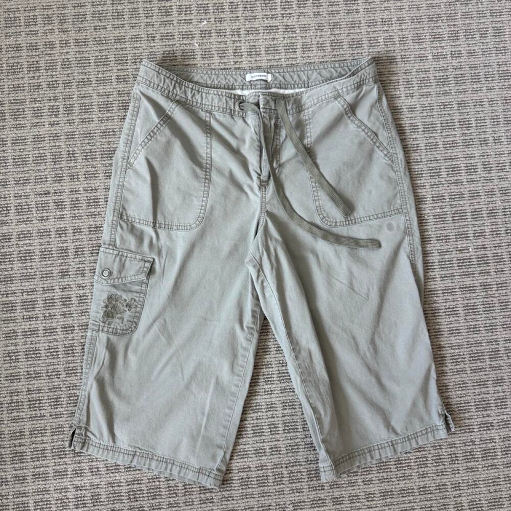 Y2k dockers cotton cargo capris - Picture 4 of 7